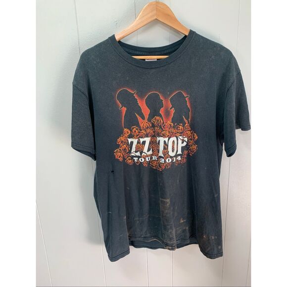 ZZ Top 2014 Tour Tee Large - Picture 1 of 8